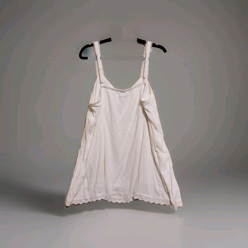 Torrid Fit & Flare Faux Knopf Cami weiß Größe 1/14-16 neu mit Etikett kostenloser Versand - Bild 2 von 11
