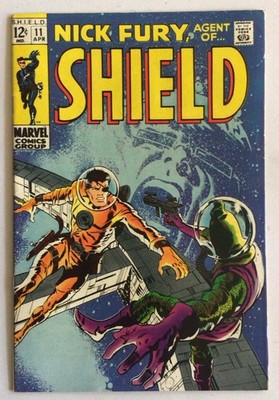 Nick Fury, Agent of Shield # 11,   Silver Age Marvel Comics.