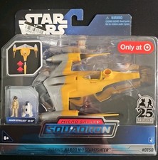 Disney Star Wars Micro Galaxy Squadron Anakin's Naboo N-1 Starfighter Target Exc