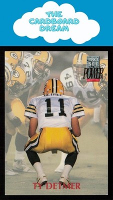 Ty Detmer 1992 Pro Set Power #299 RC Rookie Green Bay Packers