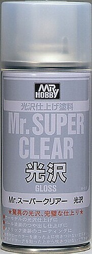 Gunze-Sangyo Mr. Super Clear Gloss 170ml (Spray) - Polycarbonate Model Paint
