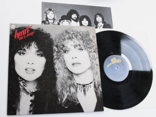 HEART - BEBE LE STRANGE LP VINYL N MINT Rare Original UK 1st Press Promo Album