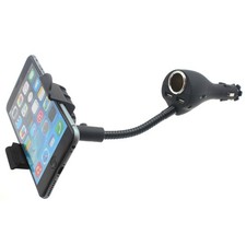 For Samsung Galaxy S20/S21/S22 - Car Mount Charger Holder DC Socket USB 2-Port