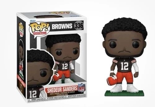 Funko POP! Football 336 Shedeur Sanders  NFL Cleveland Browns Vinyl Figure
