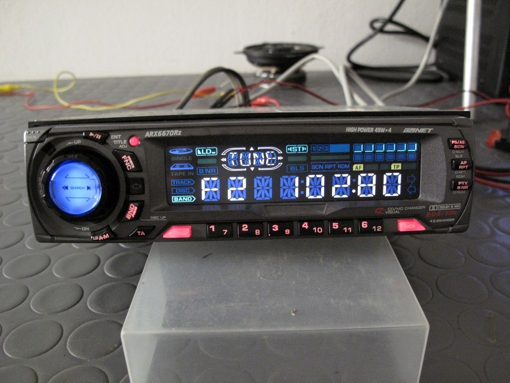 CLARION ARX6670RZ AUTORADIO VINTAGE 90s 2000s CAR RADIO TAPE