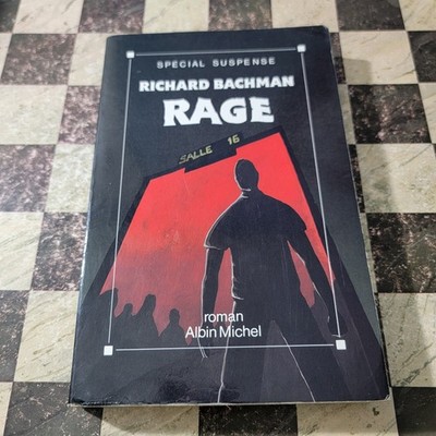 Stephen King - Rage (Albin Michel 1990) French  - Extremely rare title!