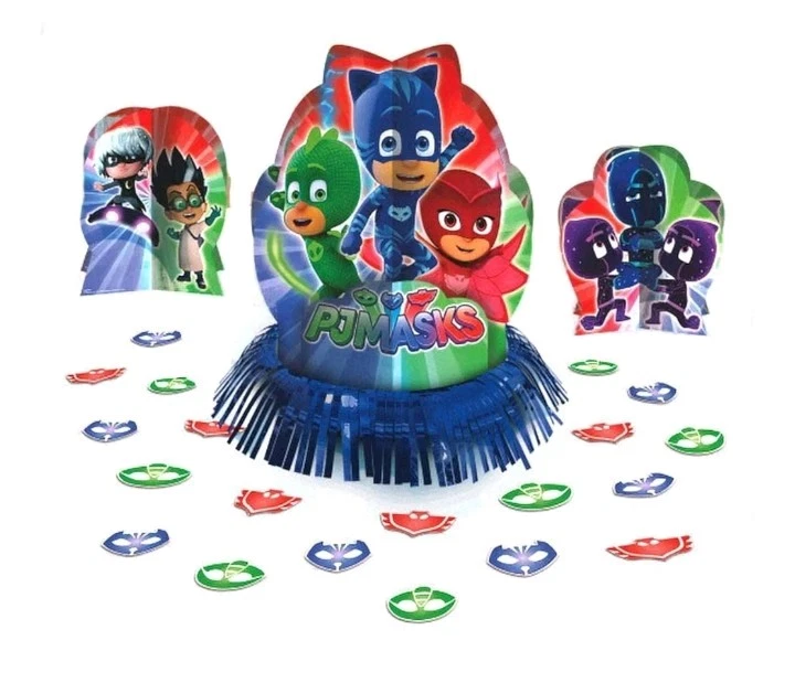 PJ Masks Disney Junior Kids Birthday Party Centerpiece Table Decorating Kit - Image 2 of 2