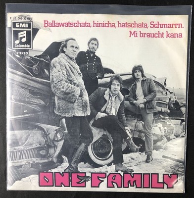 7'' One Family   Ballawatschata, Hinicha, Hatschata, Schmarrn ! early Austro-Pop