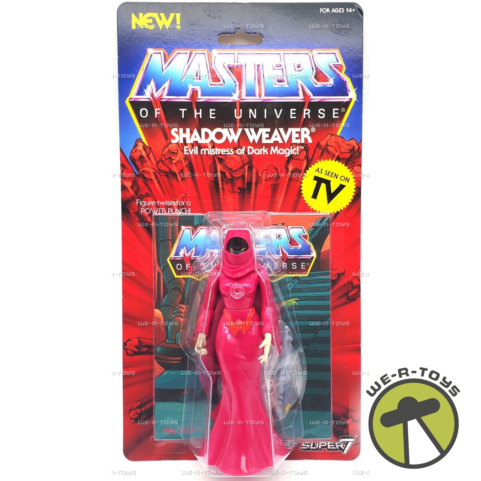Masters of the Universe Shadow Weaver Super 7 Action Figure 2019 Mattel #03833