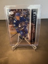 2021-22 UPPER DECK #490 YOUNG GUNS ROOKIE CLEAR CUT WILLIAM LOCKWOOD