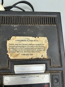 Vintage ColecoVision Video Game System Console Untested Parts Repair Coleco