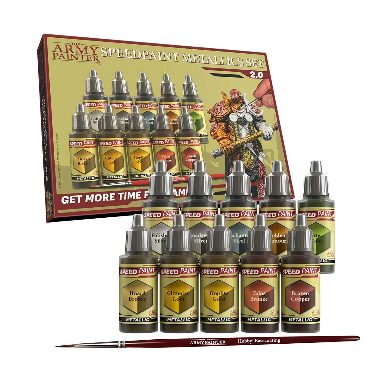 Speedpaint Metallics Set - Speed Paint 2.0 18ml - The Army Painter