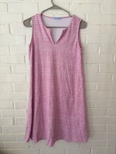 J McLaughlin Dress Women XS Ellison Catalina Cloth Shift Geometric Stripe Preppy