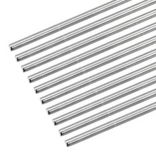 10pcs Fully Threaded Rod M5 x 500mm 0.8mm Pitch Stainless Steel Right Hand