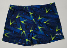 Men's Swim Jammers Athletic Swimwear Quick Dry Shorts UPF 50 Size XL Blue