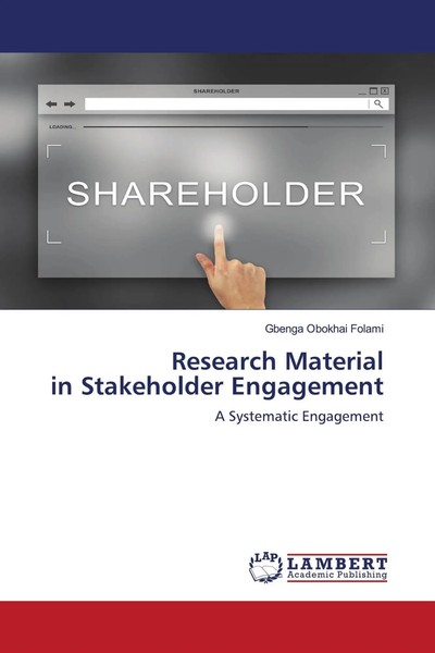 Gbenga Obokhai Folami | Research Material In Stakeholder Engagement | Buch-image