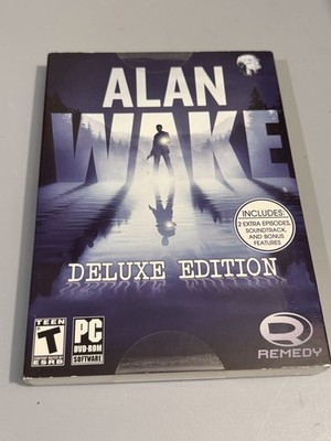 Alan Wake : Deluxe Edition PC Game + Slipcover Rare New/Sealed