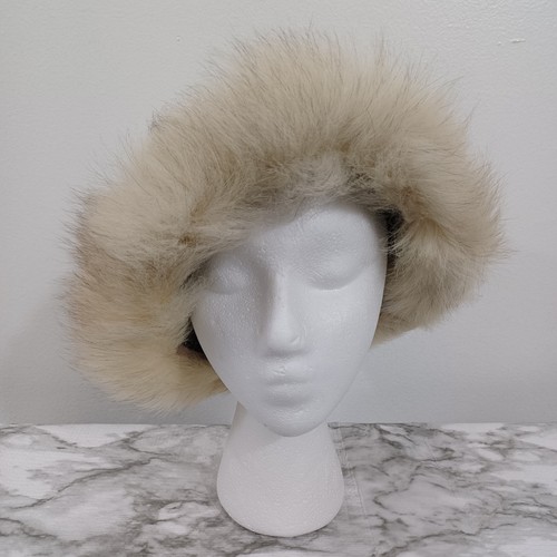 VINTAGE UNBRANDED RABBIT/FOX FUR BUCKET HAT
