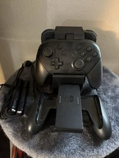 Switch Pro Controller With Dock Black Joy Cons And Grip