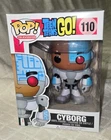 Funko POP Teen Titans Go CYBORG 110 Original Vinyl Figure Vaulted Retired DC
