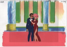 Dirty Pair Cel Art A7 Anime Cell Image Model A7 Vintage Collectible Item