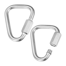 2-Pack Quick Chain Link Connector, 5/16" 304 Stainless Steel Repair Chain Links