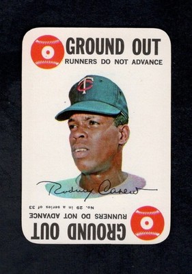 1968 Topps Game Card #29 Rod Carew HOF Minnesota Twins NM-MT