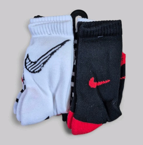 NIKE Boys Socks Crew Cushioned School Everyday 6 Pair Shoe Size 10C-3Y - Picture 4 of 8
