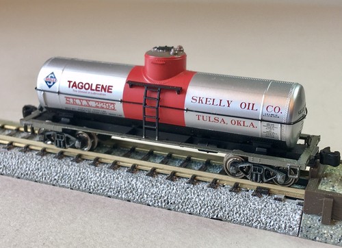 Bachmann Escala N K140710 SKELLY Aceite de Motor Cúpula Única Tanque Coche S.K.Y.X. 2293 | Condition: New