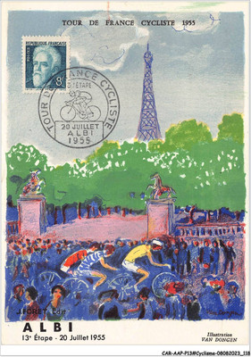 CAR-AAPP13-1069 - Cycling - Tour De France Cyclist - Albi - 13th Stage - 20