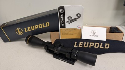 Leopold VX-Freedom 3-9x40 Hunt Plex Riflescope (181307) w/Mark AR IMS (177093)