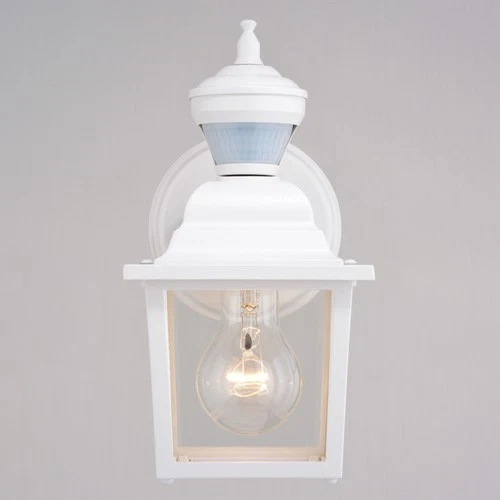 Vaxcel Lighting T0732 Bedford 10" Tall Outdoor Wall Sconce - White - Picture 5 of 12