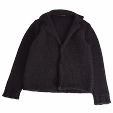 Gucci Knit Jacket Cardigan Wool Low Gauge Plain Outerwear Men S Used MOLO-0
