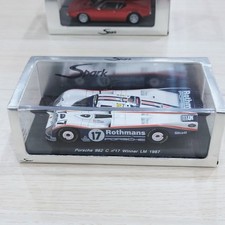 SPARK 1/43 Porsche 962 C #17 Winner LM 1987 Rothmans Bell Stuck Holbert S0942
