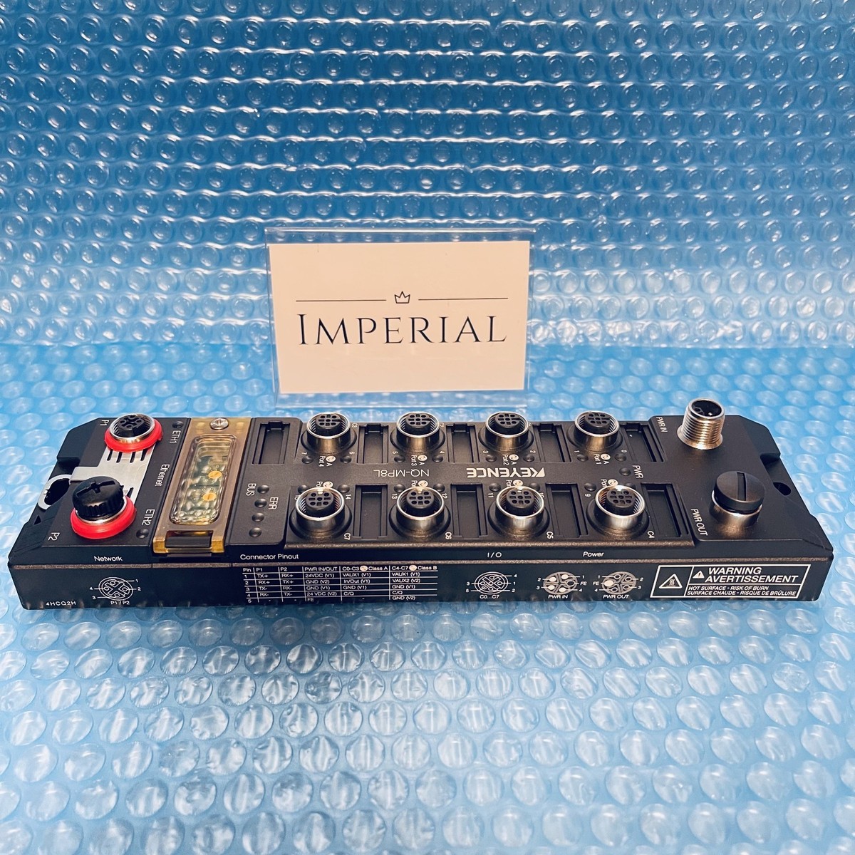 Keyence NQ-MP8L Multi-protocol Compatible IO-Link Master Module No