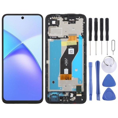 Infinix Smart 10 X6725 Original LCD Touch Screen Digitizer Full Assembly with Fr