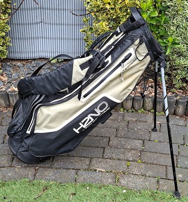 Sun Mountain H2N0 Lite Speed 4-Wege Standbag - Schwarz & Creme - Guter Zustand