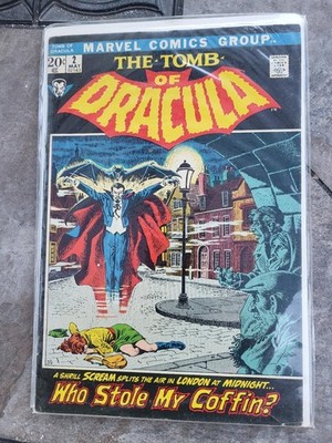 Tomb of Dracula #2 (Marvel Comics May 1972)