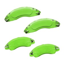 Green Brake Caliper Covers 2017-2020 Jaguar F-Pace Alloy Front Rear Set 4