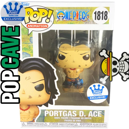 ONE PIECE: PORTGAS D ACE (Executiion) Funko Web Exclusive FREE SHIP w/Protector