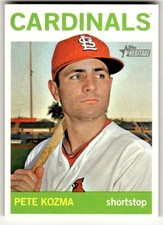 2013 Topps Heritage #409 Pete Kozma St. Louis Cardinals Baseball