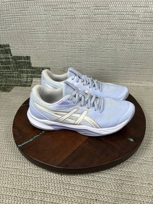 Asics Shoes Womens Size 9.5 Gel-Tactic 13 Blue Fade White Volleyball Sneakers