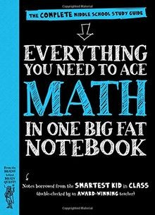 Everything You Need to Ace Math in One Big Fat Notebook ... | Buch | Zustand gut