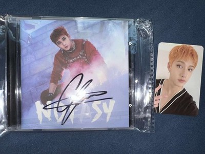 STRAY KIDS OFFICIAL AUTOGRAPH SIGNED NOEASY ALBUM Bangchan Hyunjin