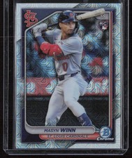 2024 Bowman Chrome #SS Masyn Winn Mojo Refractor