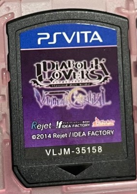 Diabolik Lovers: Vandead Carnival PSV PlayStation Vita Cartridge Only Used JPver