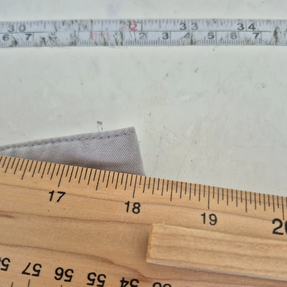 QUIKSILVER Chinos XL W36 L34 Gris Hombre Calce Regular Algodón Pantalones Vin... - Imagen 4 de 4