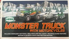 2007 HESS Monster Truck with 2 Motorcycles (NEW)