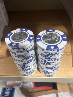  (50) NEW $5000 JACKPOT CASINO Las Vegas Casino Chip (2 Full Rolls)