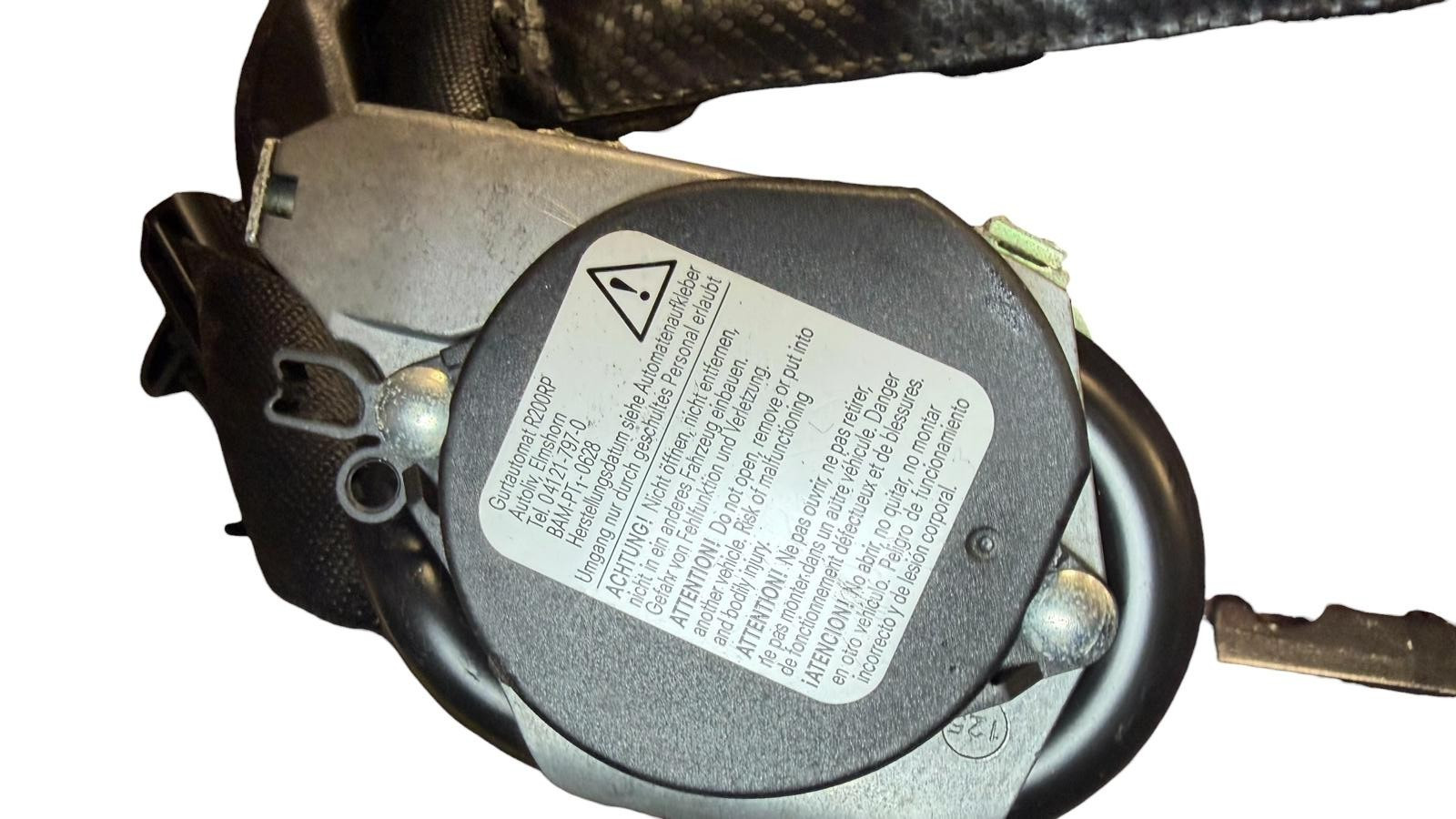 2016 MASERATI GHIBLI FRONT LEFT SEAT BELT SEATBELT RETRACTOR & TENSIONER OEM